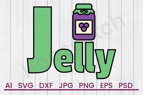 Download Free Jelly - SVG File, DXF File Files DXF Files