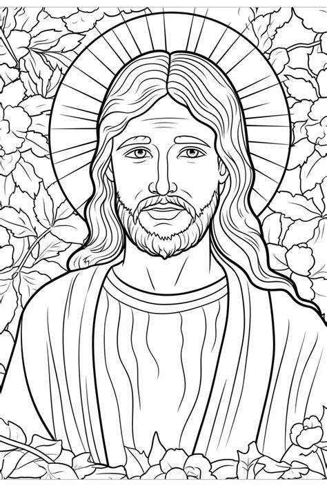 Free Jesus Coloring Pages