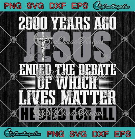 Download Free Jesus Died For All 2000 Years Ago Files DXF Files