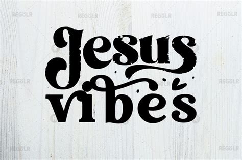 Download Free Jesus vibes SVG Commercial Use DXF Files