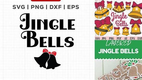 Download Free Jingle Bells Files For Crafts