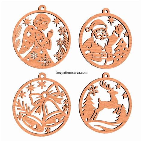 Download Free Joy Round Ornament DXF Files