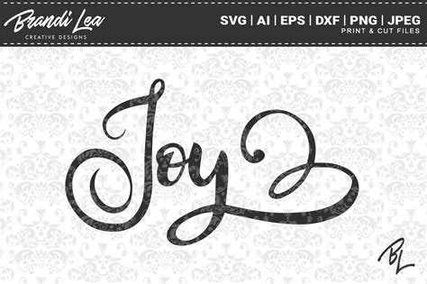 Download Free Joy SVG Cutting Files Cut Files