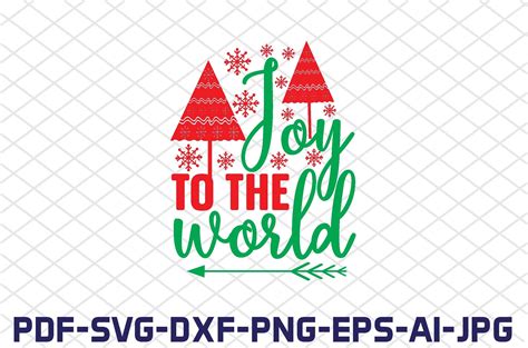 Download Free Joy To The World SVG Cut Files