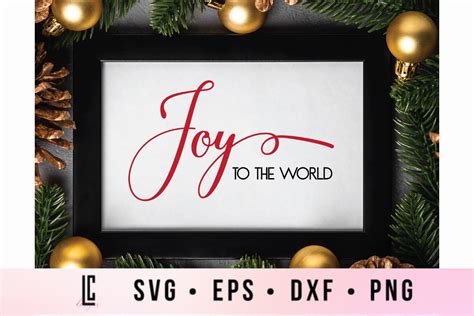 Download Free Joy To The World SVG Files For Crafts