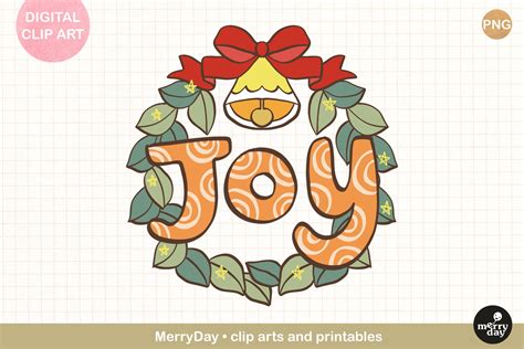 Download Free Joy Wreath | Christmas Cut File Commercial Use