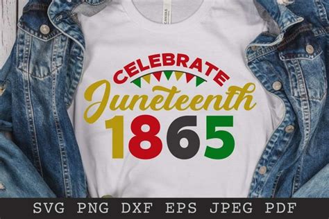 Download Free Juneteenth 1865 SVG Commercial Use DXF Files