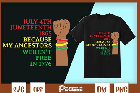 Download Free Juneteenth Ancestors June 19th DXF Files
