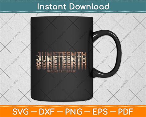 Download Free Juneteenth Is My Independence Day DXF Files