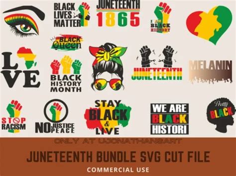 Download Free Juneteenth SVG for Cricut Machine