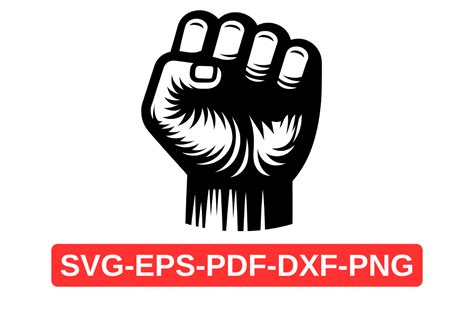 Download Free Justice Fist SVG Cut File Images