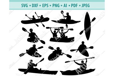 Download Free Kayak SVG DXF Files