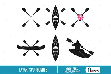 Download Free Kayak SVG For Crafts