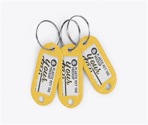 Download Free Key Tag Mockup PSD Yellowimages
