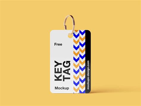 Download Free Key Tags Mockup PSD Generator