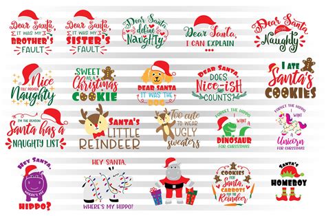 Download Free Kid Christmas SVG Bundle For Crafts
