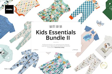 Download Free Kids Essentials Mockup Bundle PSD Templates Yellowimages