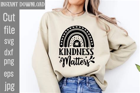 Download Free Kindness Matters SVG File Files DXF Files