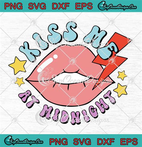 Download Free Kiss Me - SVG File, DXF File Cricut SVG DXF Files