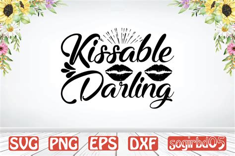 Download Free Kissable darling DXF Files