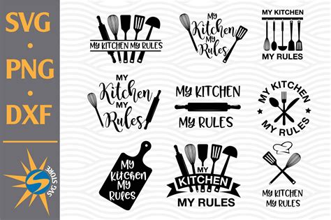 Download Free Kitchen Rules DXF Files