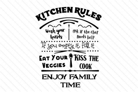 Download Free Kitchen Rules svg Creativefabrica DXF Files