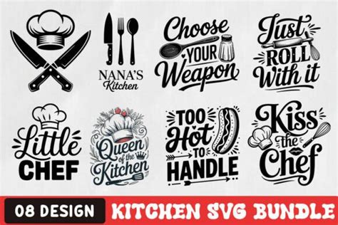 Download Free Kitchen SVG Bundle | Apron SVG Cut Files DXF Files