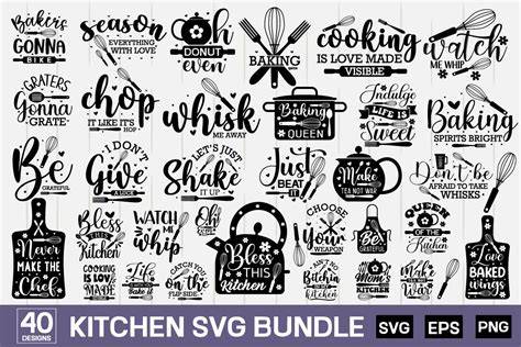 Download Free Kitchen Svg Mega Bundle 68 Design, T shirt Design Files DXF Files