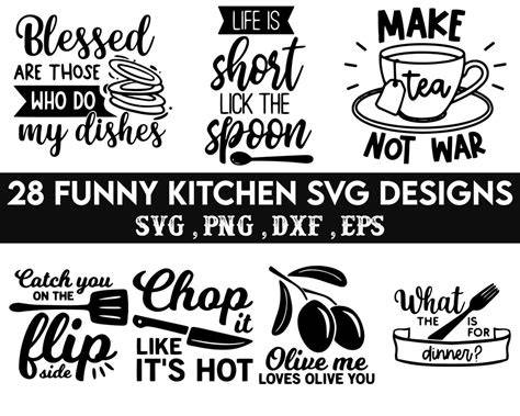 Download Free Kitchen sayings SVG bundle, Cook SVG Files
