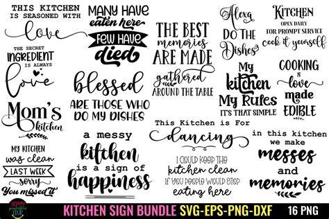 Download Free Kitchen sayings SVG bundle, Cook SVG Printable