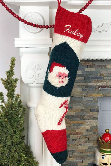 Free Knit Patterns For Christmas Stockings