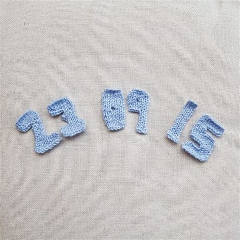 Download Free Knitted numbers Cut Files