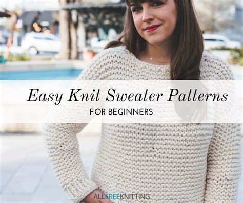 Free Knitting Patterns Sweaters For Beginners