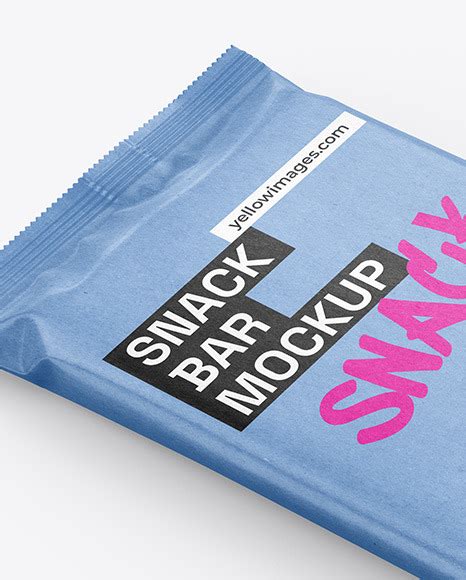 Download Free Kraft Chocolate Bar Mockup PSD Generator PSD Files