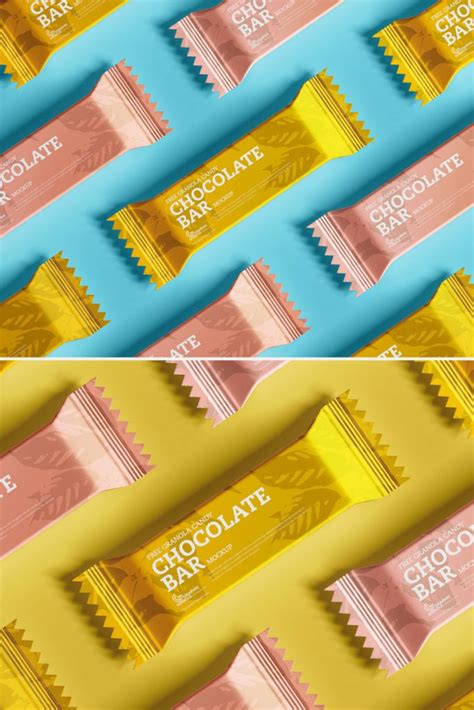 Download Free Kraft Chocolate Bar Mockup PSD PSD Yellowimages PSD Files