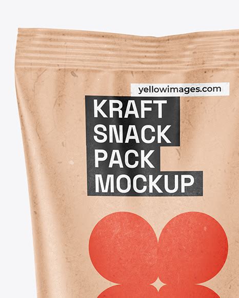 Download Free Kraft Snack Pack Mockup PSD Generator PSD Files