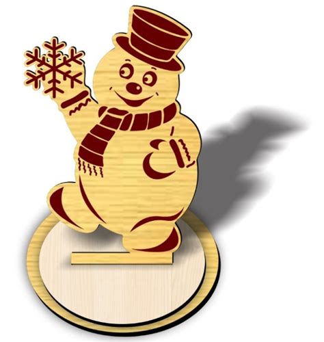 Download Free LC006 SNOWMAN COLLECTOR DXF Files