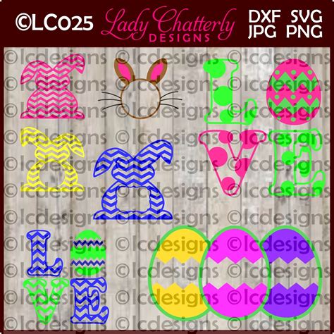 Download Free LC025 - Easter Monogram Frame Designs Commercial Use Free PSD Mockups
