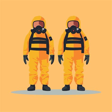 Download Free Lab worker in hazmat suit flat vector illustration Commercial Use Free PSD Mockups