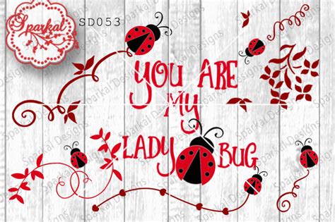 Download Free LadyBug Cutting Files ~ SVG/DXF DXF Files