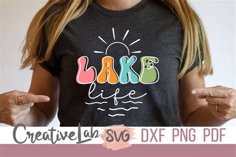 Download Free Lake Life Lettering Pack DXF Files