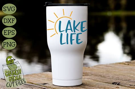 Download Free Lake Life Sun 2 SVG File Files Free PSD Mockups