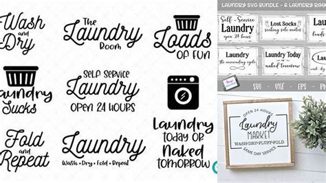 Download Free Laundry Market SVG For Crafts