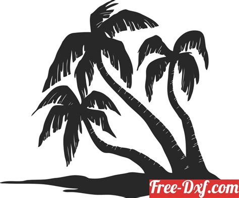Download Free Lazy Days Coconut DXF Files