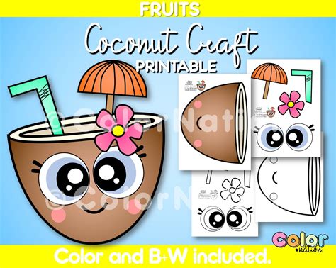 Download Free Lazy Days Coconut For Crafts