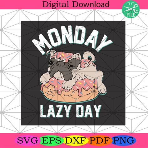 Download Free Lazy Monday DXF Files