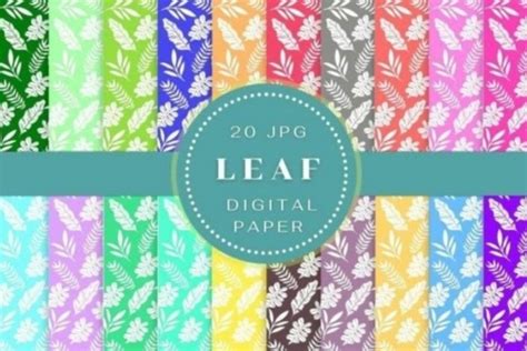 Download Free Leaf Digital Paper Cut Files