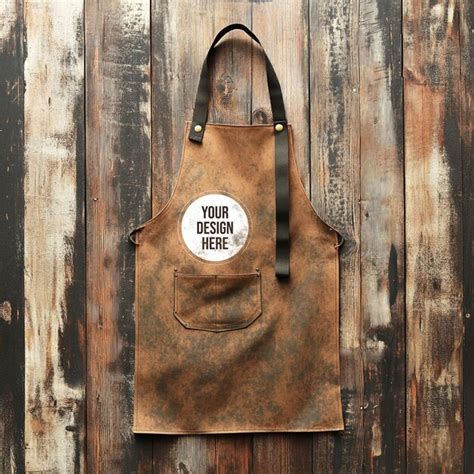 Download Free Leather Apron Mockup PSD Generator PSD Files