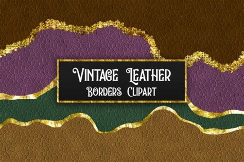Download Free Leather Borders Clipart For Crafts
