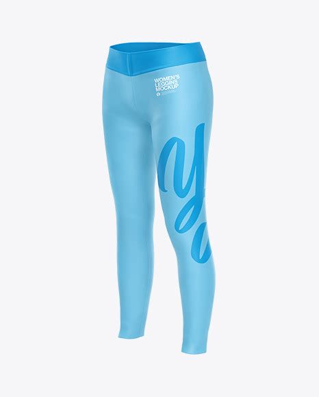 Download Free Leggings Mockup - Half Side View PSD Object Mockups PSD Files